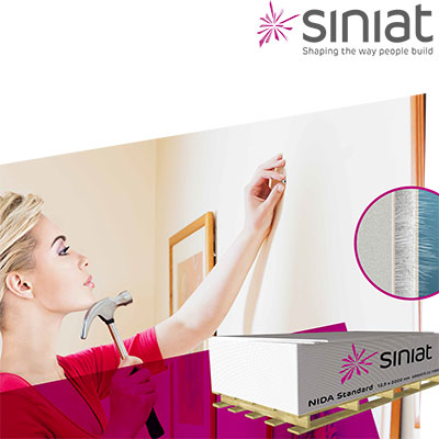 Пожароустойчиви преградни стени от Siniat с голяма височина