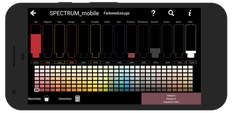 Caparol SPECTRUM_mobile