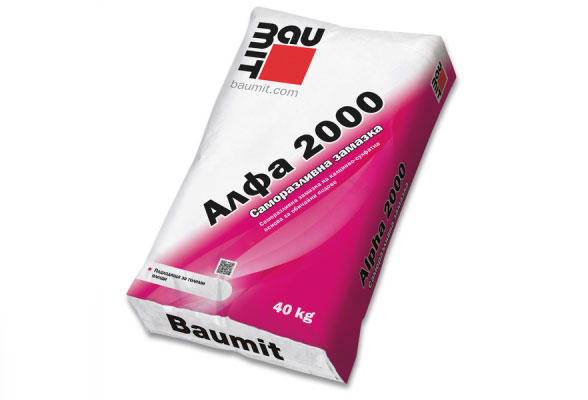 Саморазливна замазка Баумит Алфа 2000
