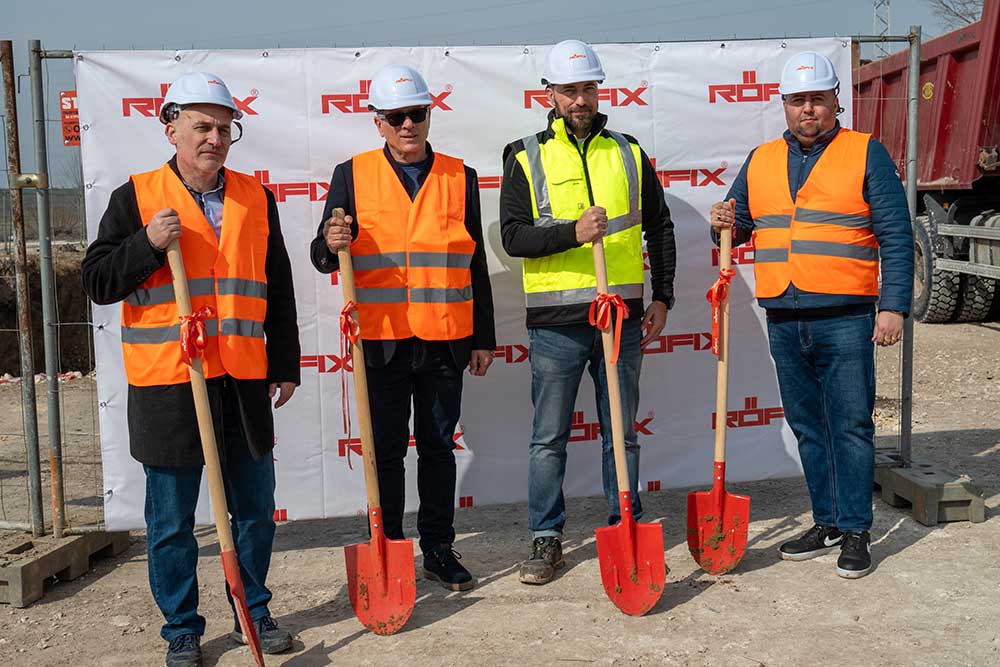 Първа копка на новия завод на RÖFIX в Нови пазар